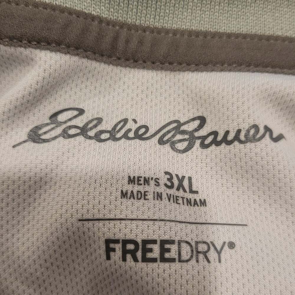 Eddie Bauer Men's Resolution Short Sleeve Polo Gray Size 3XL,NWT - Picture 4 of 6